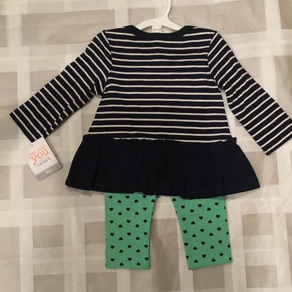 Carter’s baby girl 2 piece set NWT size 9 months. - Picture 3 of 10